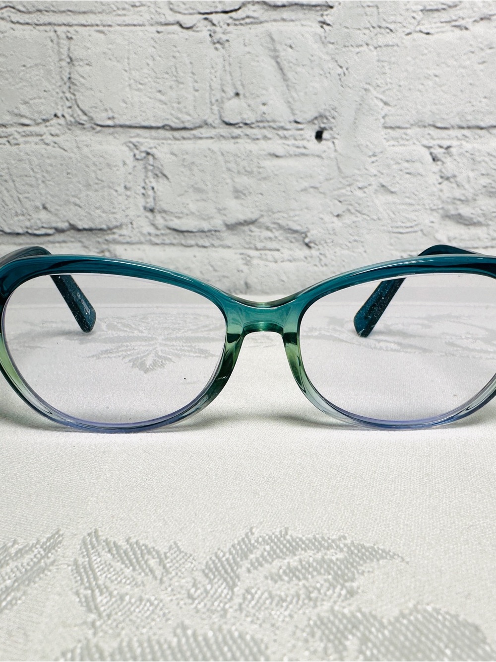 Eyebobs CPA Eyeglasses Reading Glasses 1.75 Blue Green 51-15 Blue Light Blocking